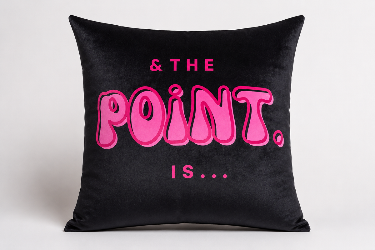 The Point Square Pillow